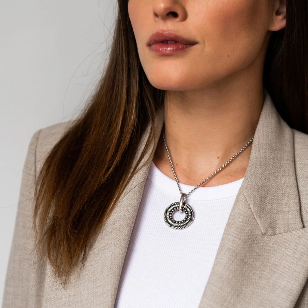 Pendente Ti Sento - Milano Prata 925