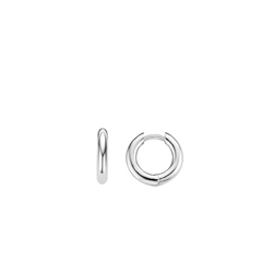 Argolas Médias Ti Sento - Milano Prata 925