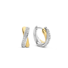 Argolas Huggie Ti Sento - Milano Prata 925