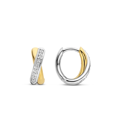 Argolas Huggie Ti Sento - Milano Prata 925