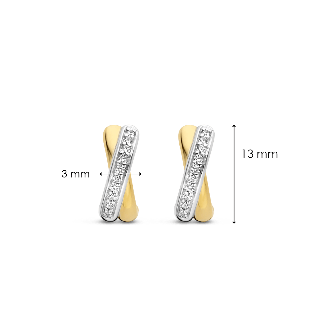 Argolas Huggie Ti Sento - Milano Prata 925