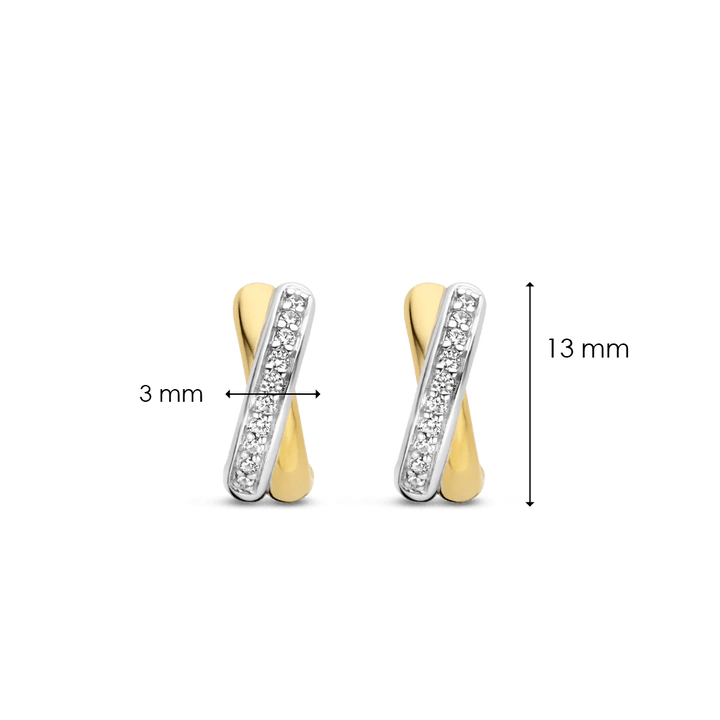 Argolas Huggie Ti Sento - Milano Prata 925