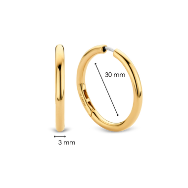 Argolas Oversized Ti Sento - Milano Prata 925