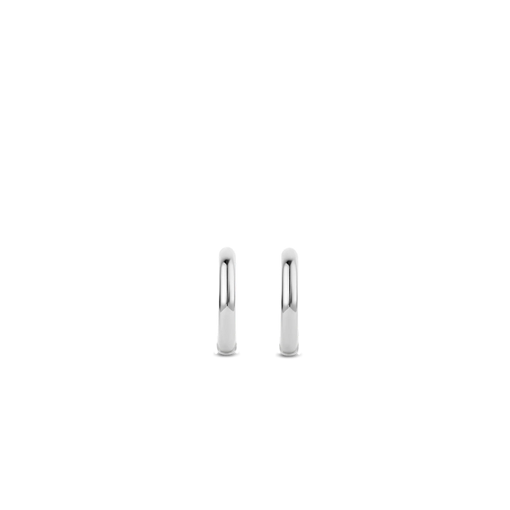 Argolas Pequenas Classic Silver 14mm