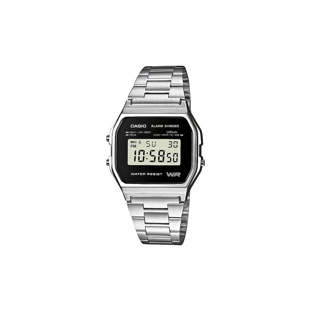 Vintage Iconic Silver-Black