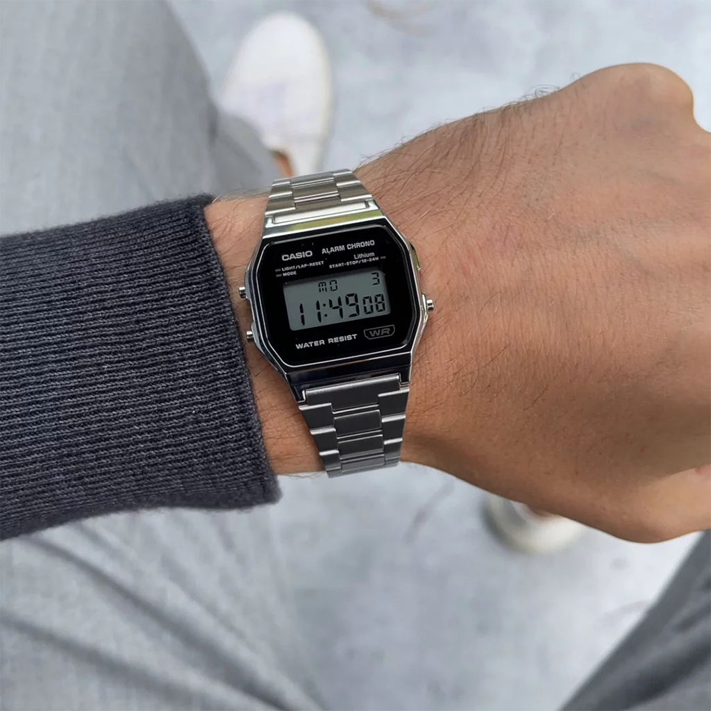 Vintage Iconic Silver-Black