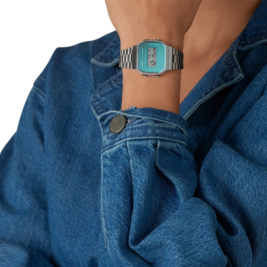 Vintage Iconic Silver-Blue