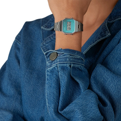 Vintage Iconic Silver-Blue