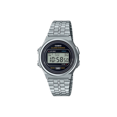 Vintage Round Silver-Black