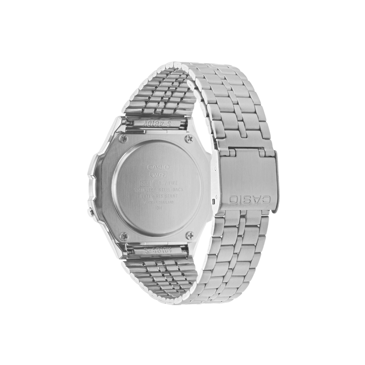 Vintage Round Silver-Black