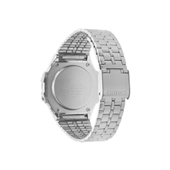 Vintage Round Silver-Black