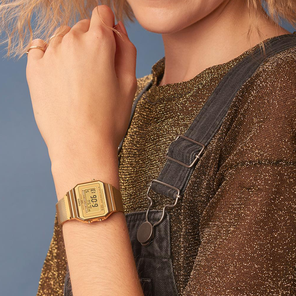 Vintage Iconic Gold-Cream