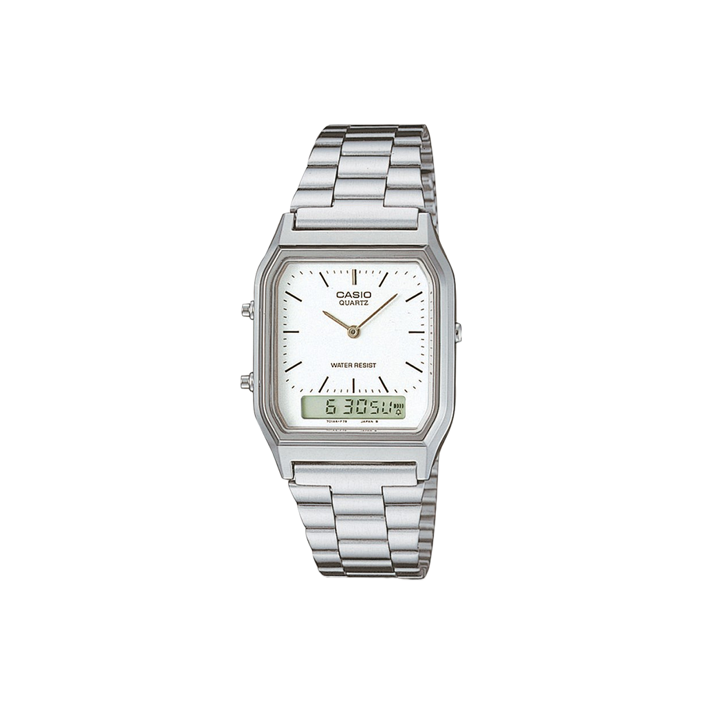 Vintage Edgy Silver-White