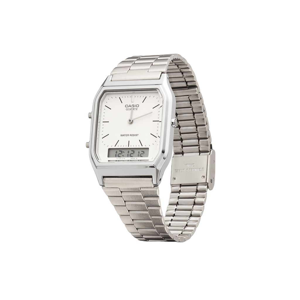 Vintage Edgy Silver-White