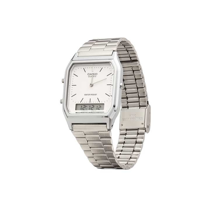 Vintage Edgy Silver-White