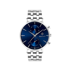 Park Hill Day-Date II Silver-Blue 43.5mm