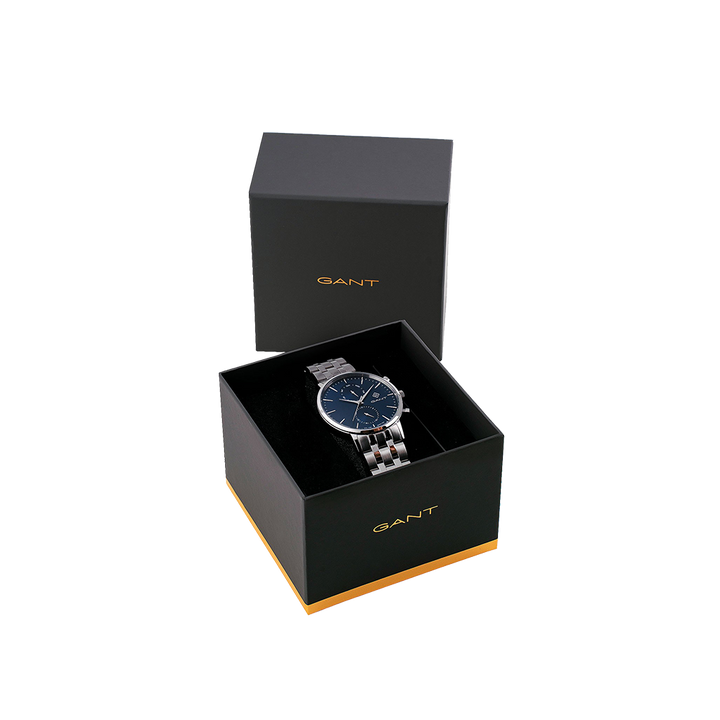 Park Hill Day-Date II Silver-Blue 43.5mm