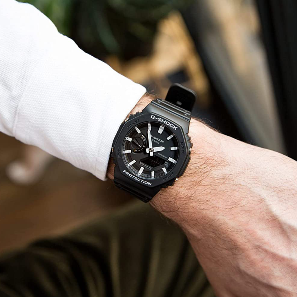 G-Shock Classic Black-Light Blue