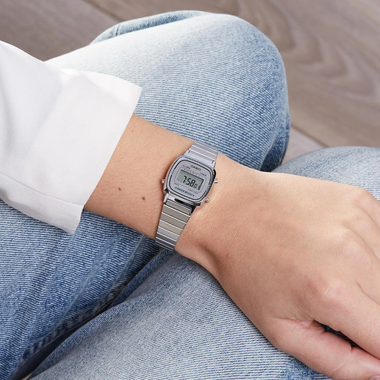 Vintage Mini Silver-Grey