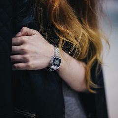 Vintage Iconic Silver-Black