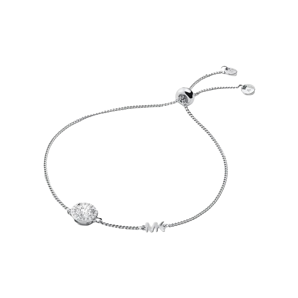 Pulseira Halo Pavé Silver-Tone