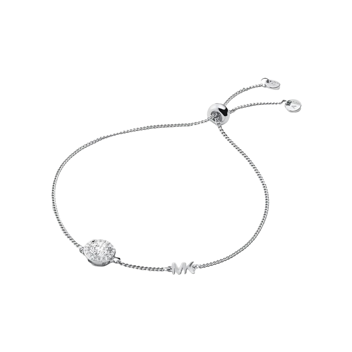 Pulseira Halo Pavé Silver-Tone