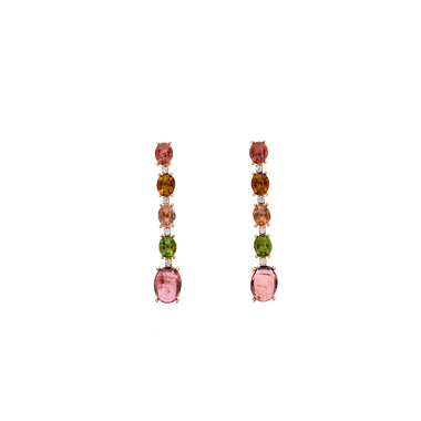 Brincos Dancing Tourmalines