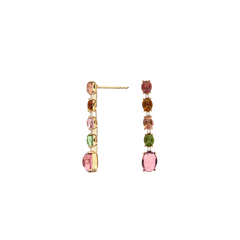 Brincos Dancing Tourmalines