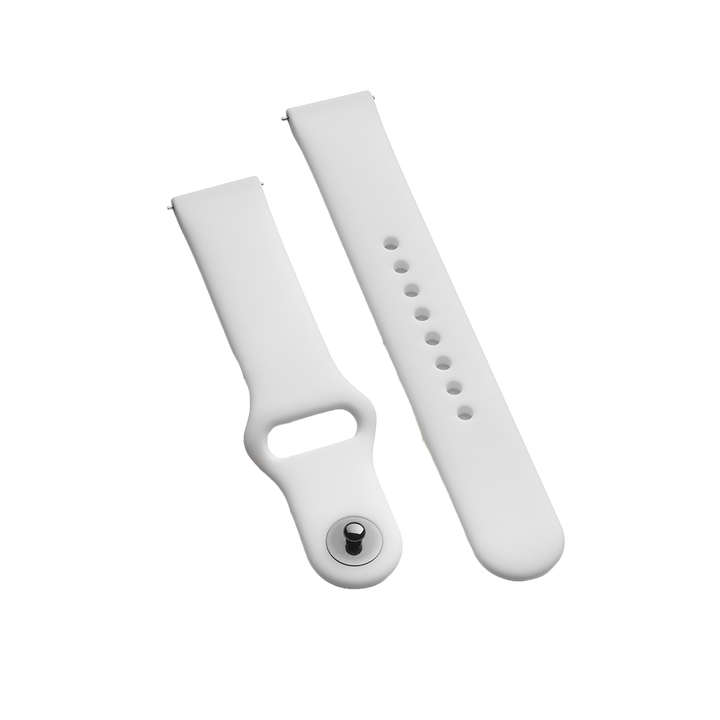 One Bracelete Silicone Smartwatch Branco