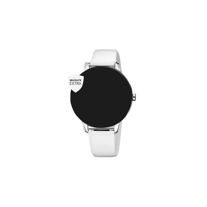 One Bracelete Silicone Smartwatch Branco