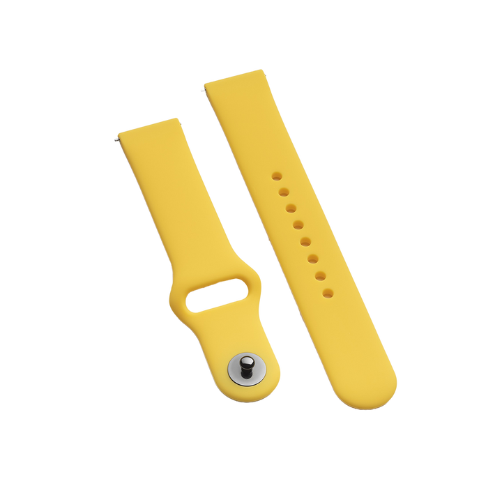One Bracelete Silicone Smartwatch Amarelo