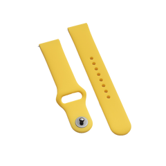 One Bracelete Silicone Smartwatch Amarelo