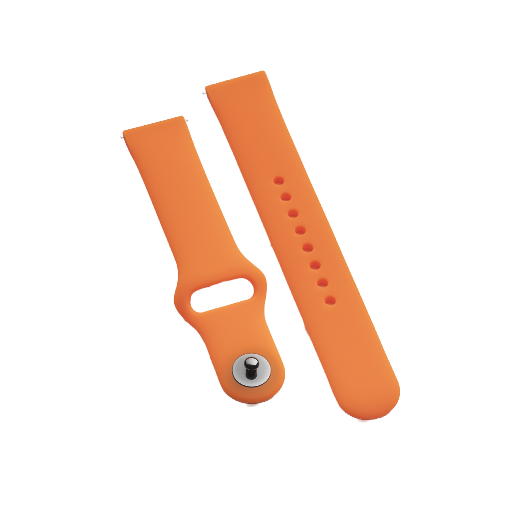 One Bracelete Silicone Smartwatch Laranja