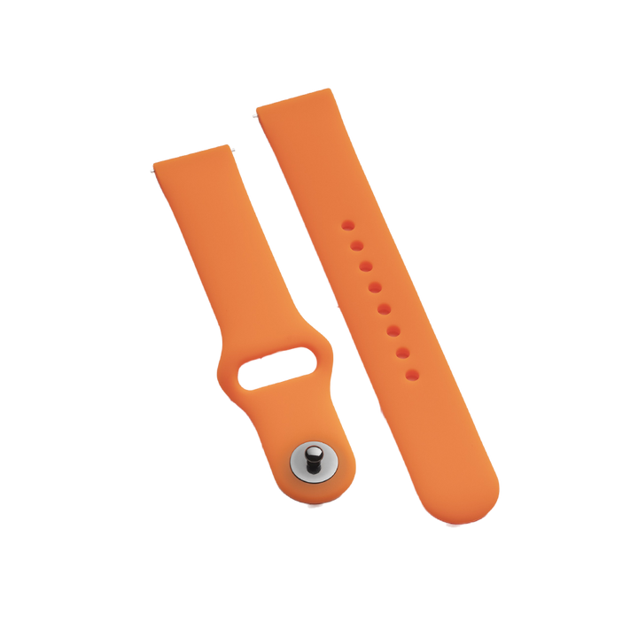 One Bracelete Silicone Smartwatch Laranja