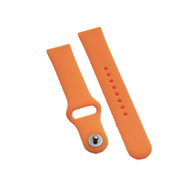 One Bracelete Silicone Smartwatch Laranja