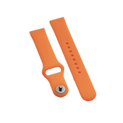One Bracelete Silicone Smartwatch Laranja