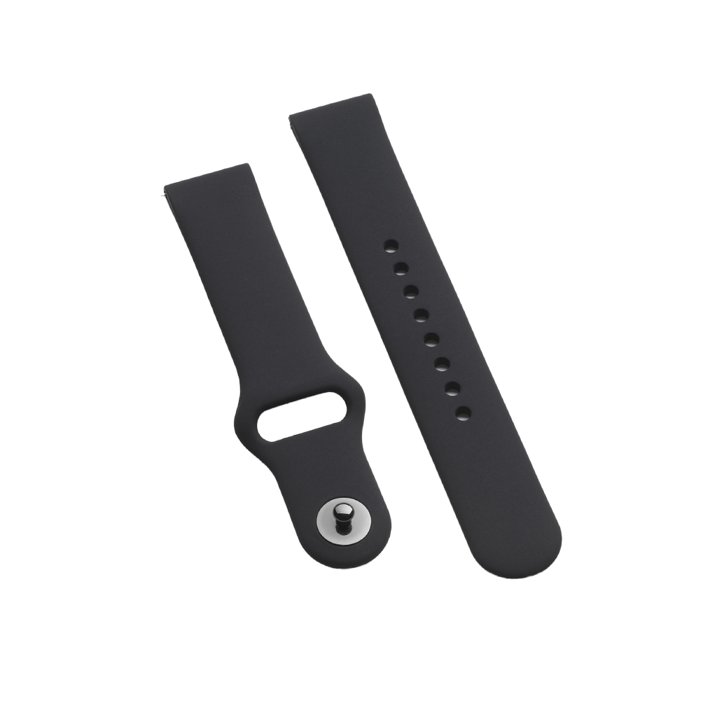 One Bracelete Silicone Smartwatch Preto