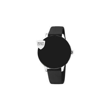One Bracelete Silicone Smartwatch Preto