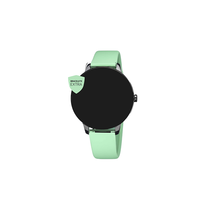 One Bracelete Silicone Smartwatch Verde