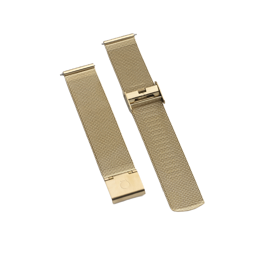 One Bracelete Mesh Smartwatch Dourado