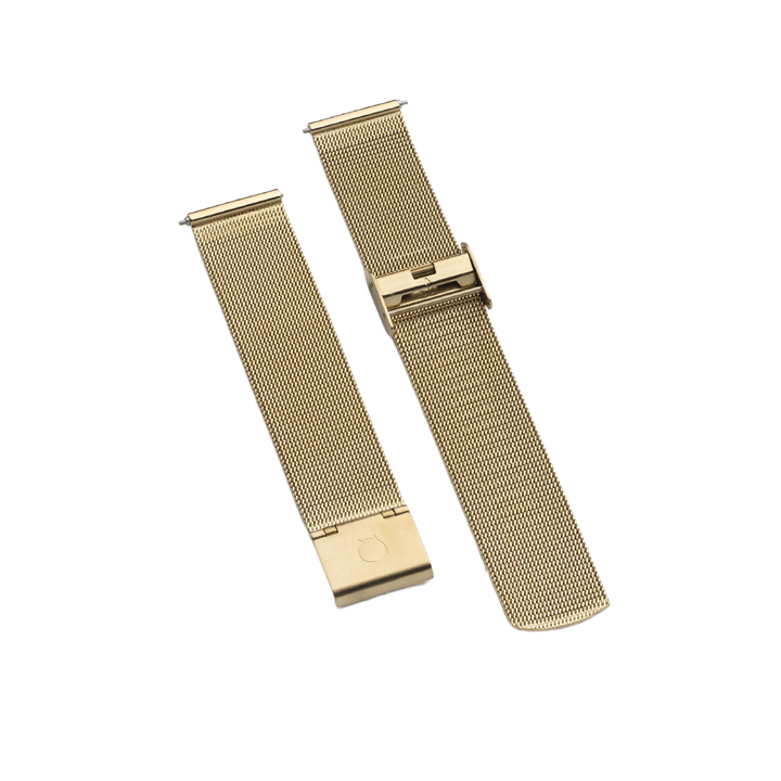 One Bracelete Mesh Smartwatch Dourado