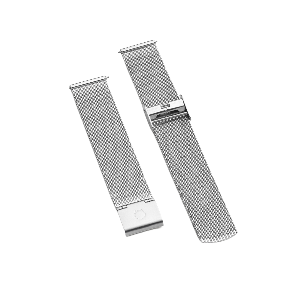 One Bracelete Mesh Smartwatch Prateado