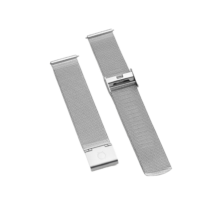 One Bracelete Mesh Smartwatch Prateado