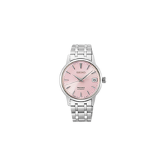 Presage Cocktail Time Silver Pink 33.8mm