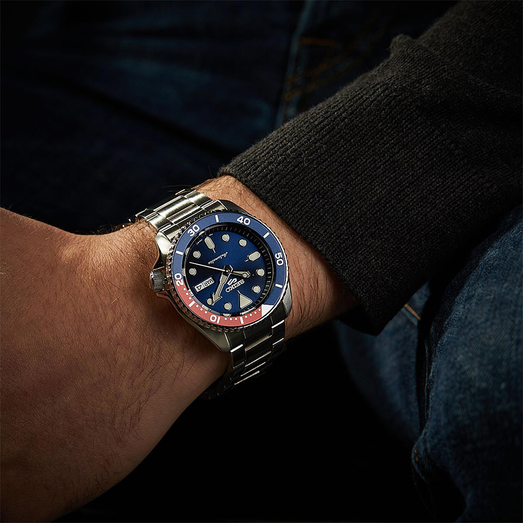 5 Sports Blue-Red 42.5mm
