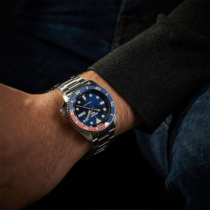 5 Sports Blue-Red 42.5mm