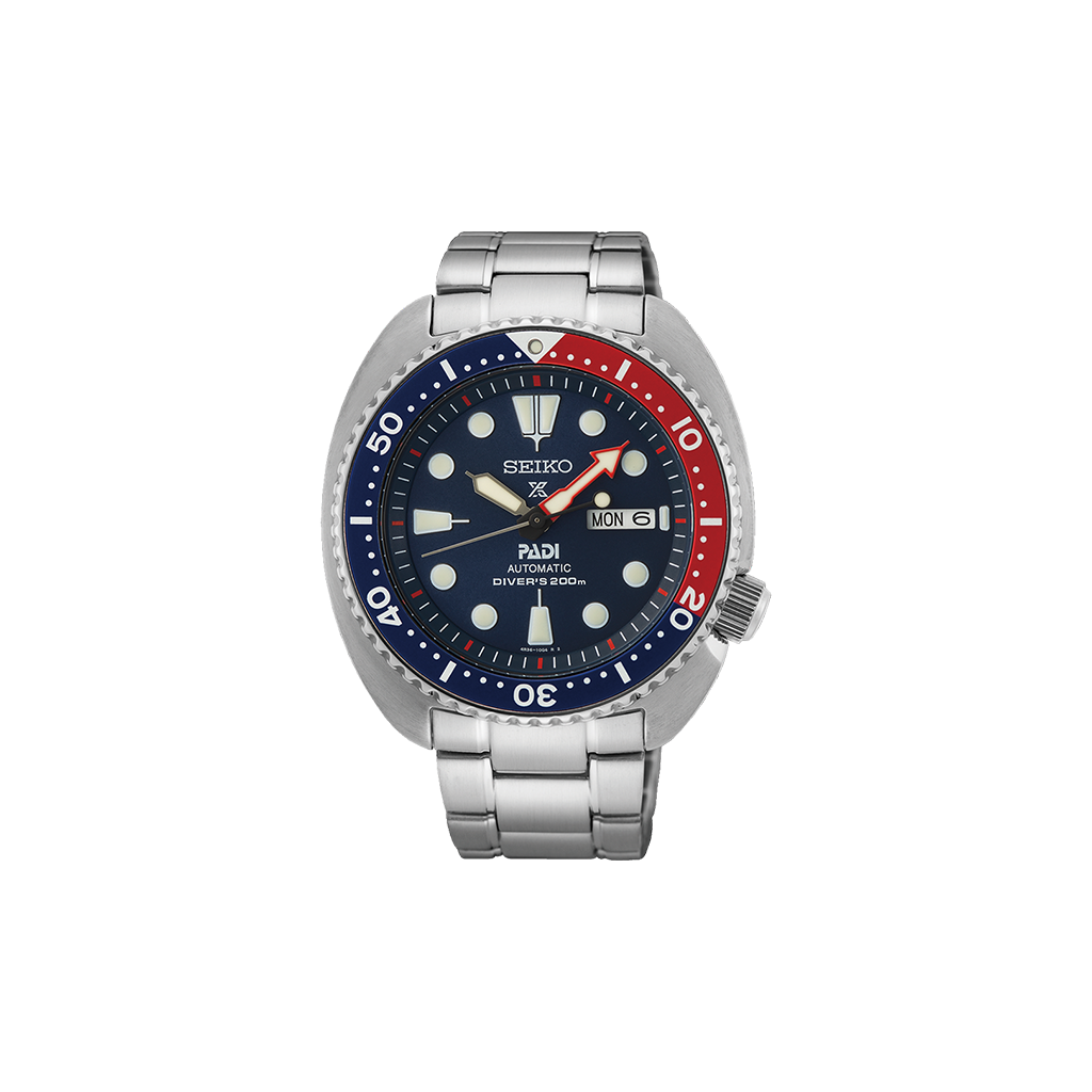 Prospex Silver Blue-Red 45mm