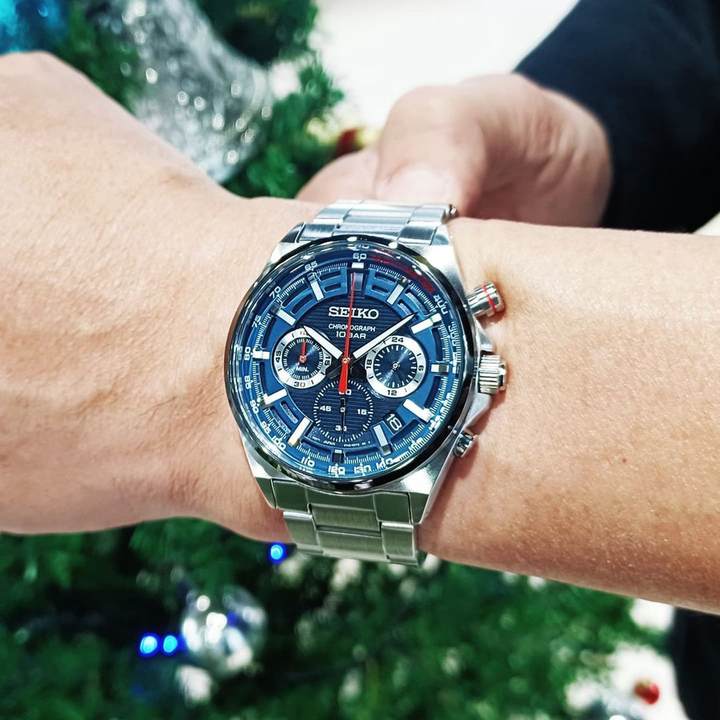 Conceptual Neo Sports Silver Blue 41mm